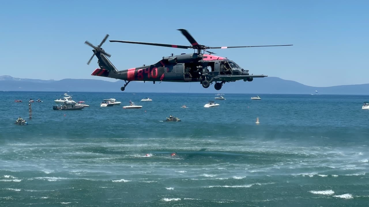 We took advantage of so many fun local events in Tahoe this summer, starting with a 4th of July show from the air national guard