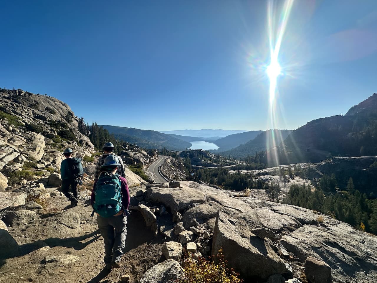 Off to clear brush on the last section of trail I hiked before ending my epic 2023 hike