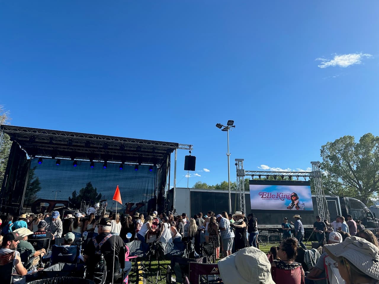 We drove south a few hours for our first concert of the year to finally see Elle King in concert