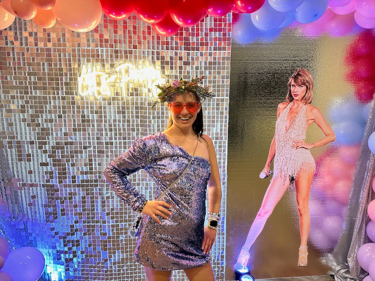 One last photo op before leaving our hotel