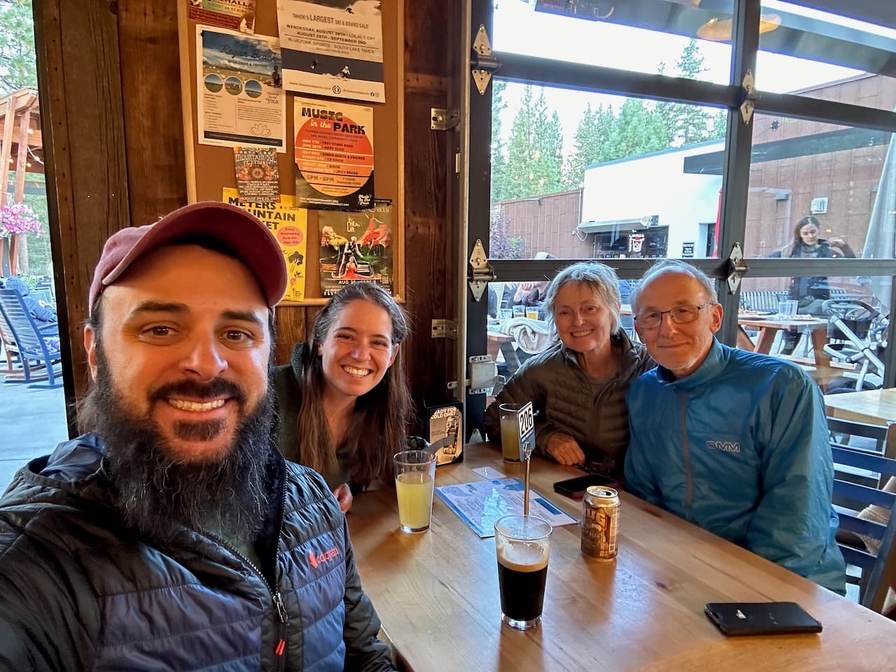 We made lots of new friends, too, as we hosted thru-hikers throughout the summer.